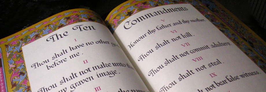 image of The Ten Commandments